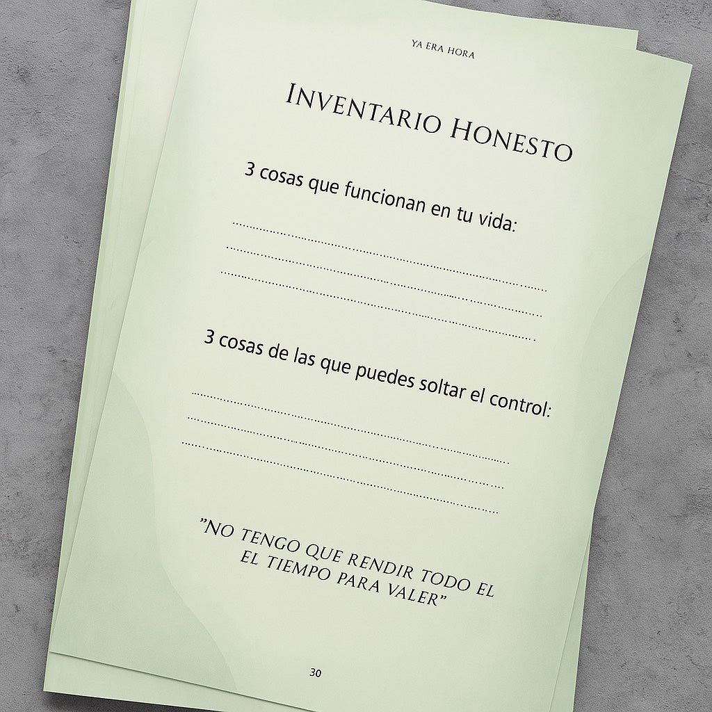 Ya era hora - Energía Masculina