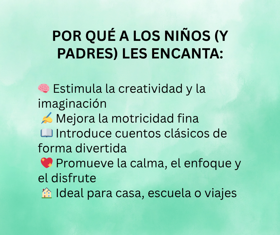 Libro para Colorear Cuentos Clásicos - Volumen 1: Ricitos de Oro, Caperucita Roja y Los Tres Cerditos - PDF Imprimible para Niños