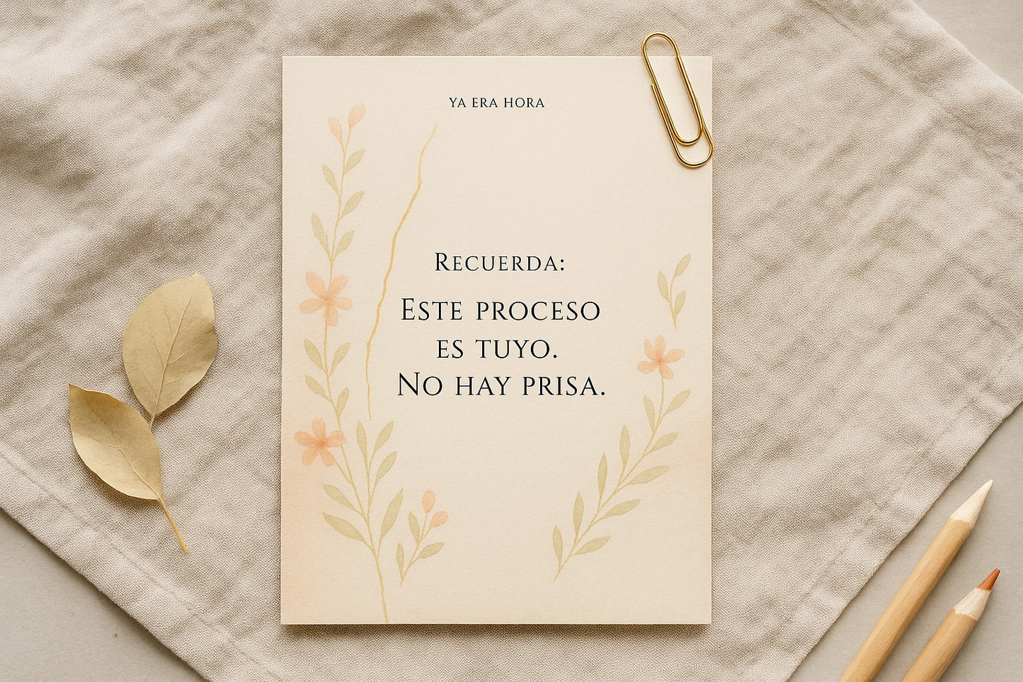 Ya era hora - Energía Femenina